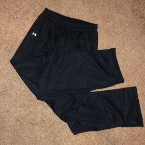 Under armor black workout pants